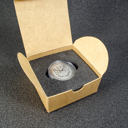 Personalized Steel Coin "11 Years Together" – Wedding Anniversary Gift for 11th Steel Anniversary