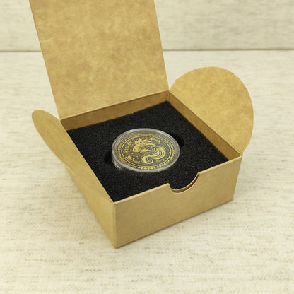 Personalized Brass Pisces Coin – Unique Zodiac Talisman Gift